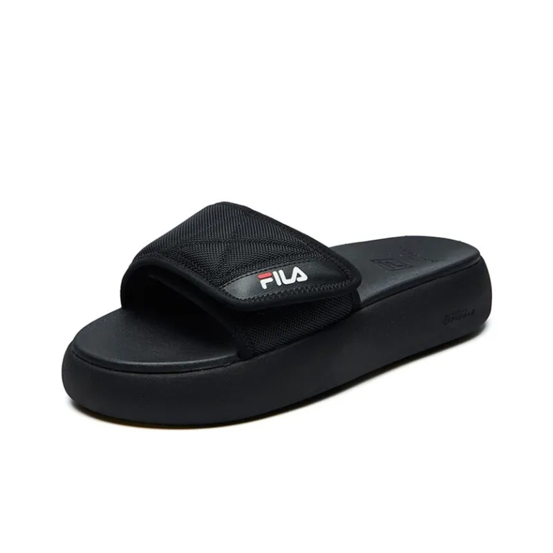 FILA FUSION Lifestyle Slippers 'Black' Women's-1
