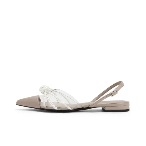 CHARLES&KEITH Stylish Sandals Women's Beige
