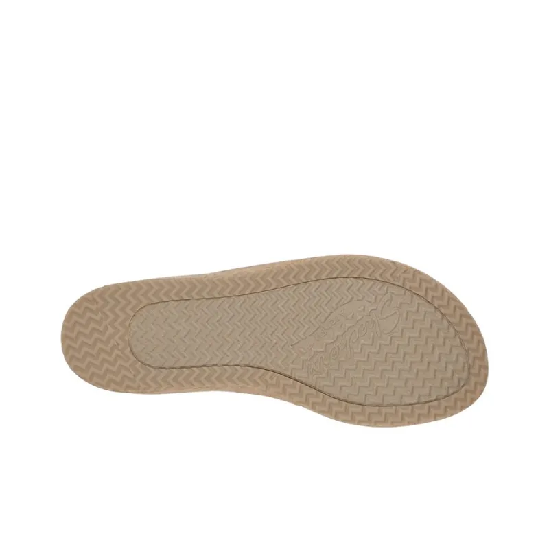 Skechers ARCH FIT BEVERLEE Rubber Sole Quick Dry Slide Slippers Women's Brown Black-3