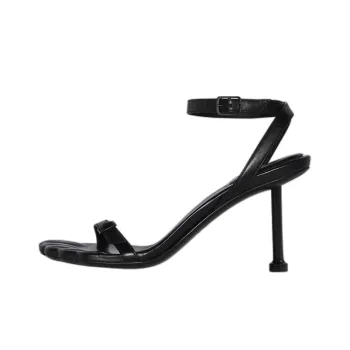 Balenciaga Afterhour 90mm Sandals 'Black' Women's