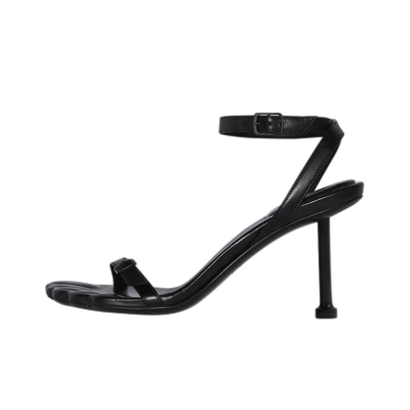 Balenciaga Afterhour 90mm Sandals 'Black' Women's-0