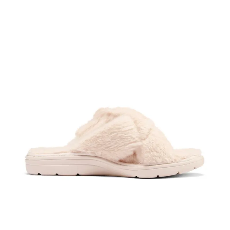 Skechers ARCH FIT LOUNGE Rubber Sole Quick Dry Slide Slippers Women's Light Pink-1
