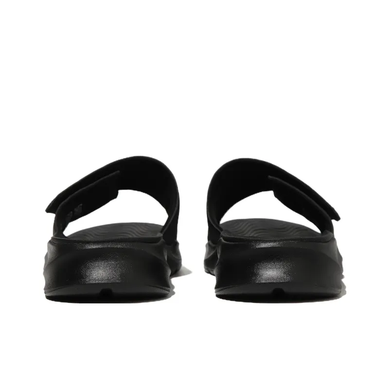 FILA Nre Slide Slippers Unisex Black Korean Style-4
