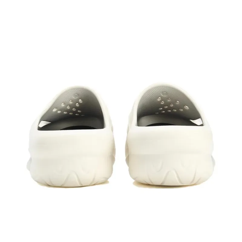 FILA FUSION Shell Slipper Cut-Out Slide Slippers Women's White Black-3