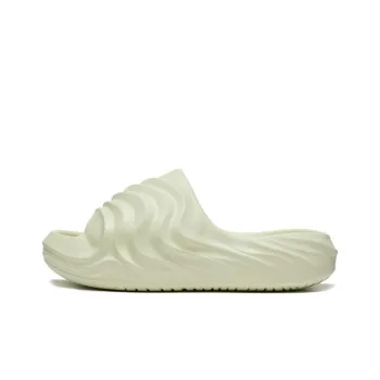 LiNing Quiet Abrasion Resistant Slide Slippers Women's Light Fruit Green