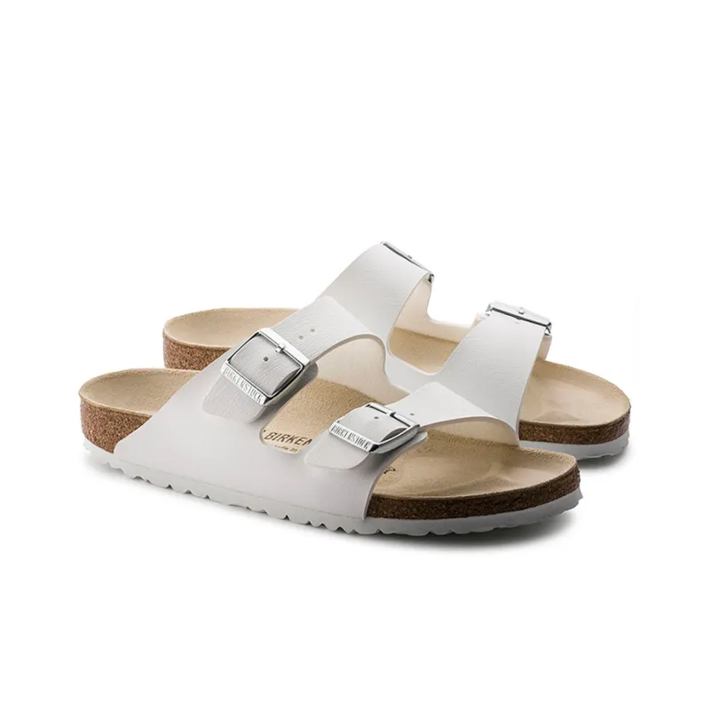 Birkenstock Quiet Quick Dry Slide Slippers Unisex White Regular-3