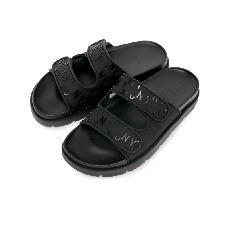 MLB Slipper Slide Slippers Unisex Black-2