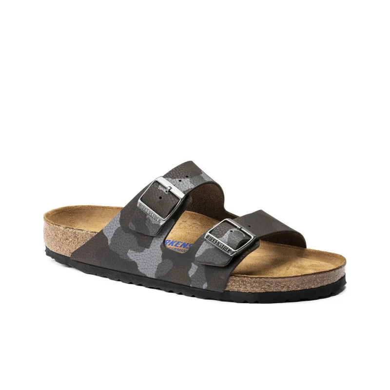 Birkenstock Arizona Soft Footbed Slide Sandals 'Camo Brown'-1