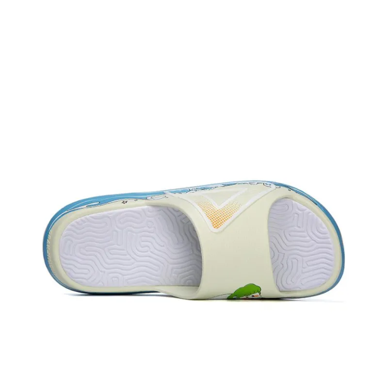 ZUGUOSANSHALVHAIGUI x PEAK EVA Slide Slippers Women's Caribbean Blue #Gift Recommendation-3