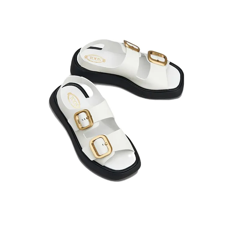 TOD'S Buckled Leather Sandals-1