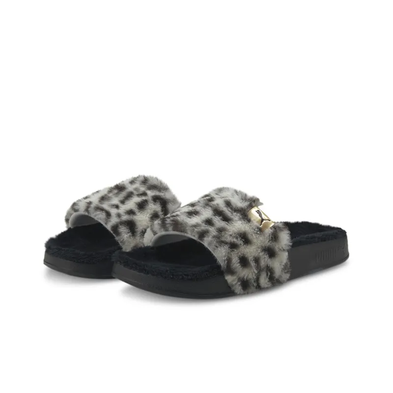 Puma YLM X Women's Leadcat Fluff Slide 'Safari'-2