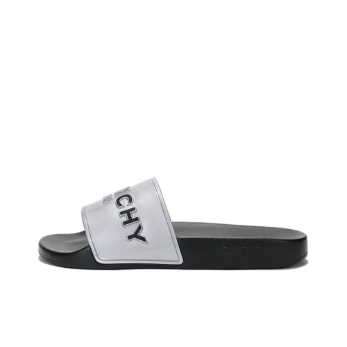 Givenchy Paris Flat Sandals Metallized