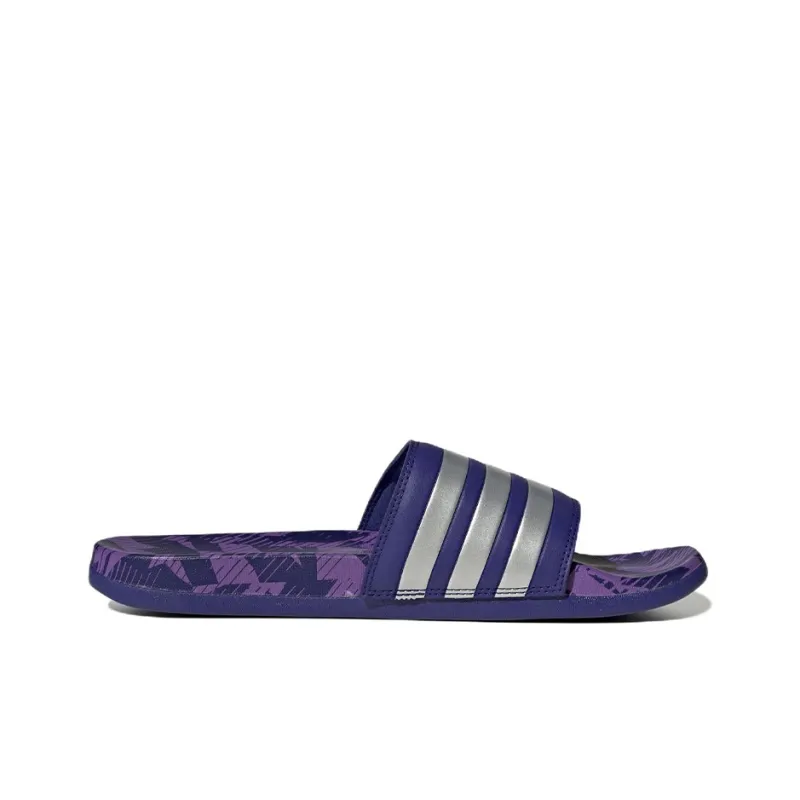 Adidas Adilette Comfort Slide 'Legacy Indigo Silver Metallic'-1