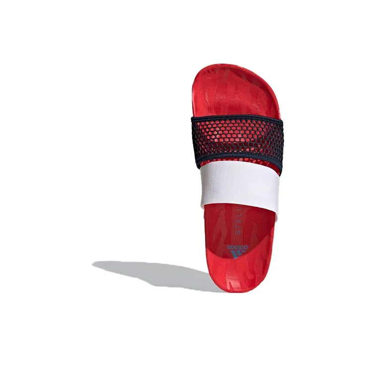 Adidas Stella McCartney X Adidas Lette Slides Slippers Red Women's-4