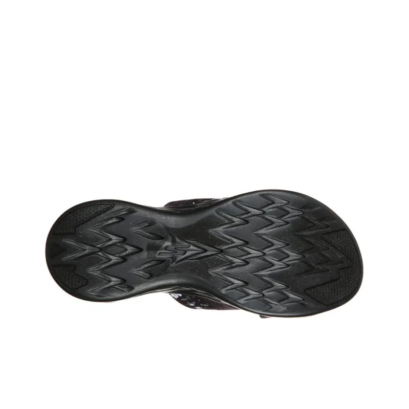 Skechers ON THE GO Slide Slippers Women's Black Blue-3