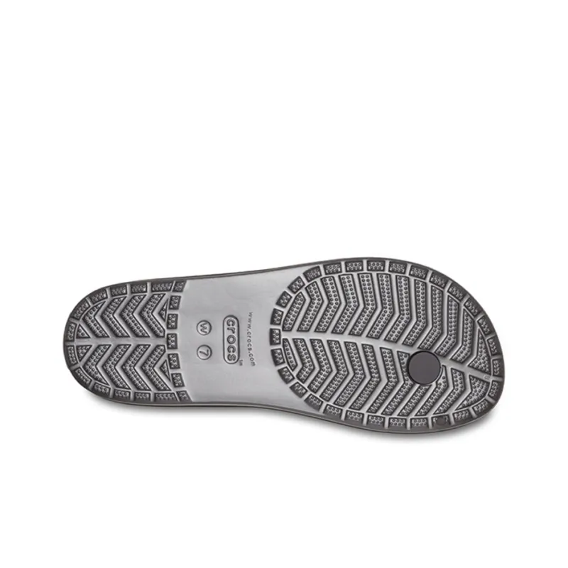 Crocs Leopard Print Printing Flip Flops Shoe Black Women's-4