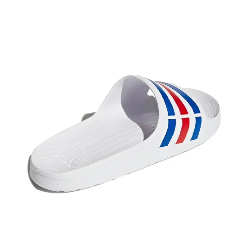 Duramo Slides Adidas 'White Blue Red'-3