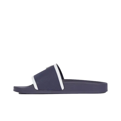 THOM BROWNE Slide Slippers Women's Navy Blue