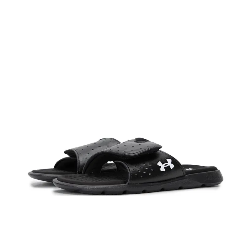 Under Armour Ignite 7 Slide 'Black White' Women's-2
