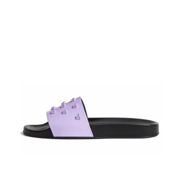 VERSACE Slide Slippers Women's Purple