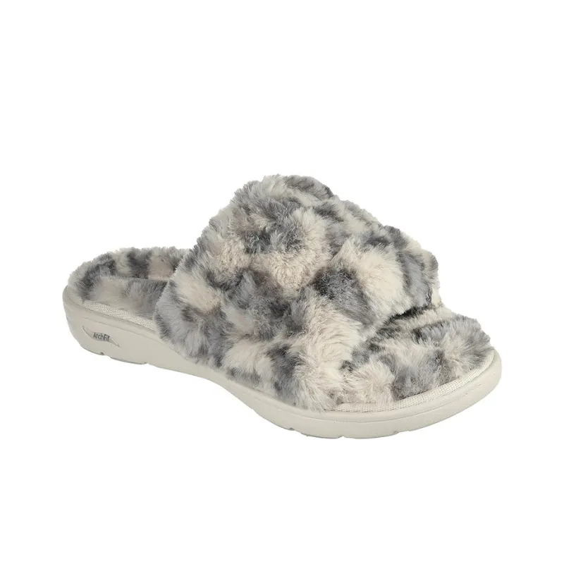 Skechers ARCH FIT LOUNGE Rubber Sole Quiet Slide Slippers Women's White-2