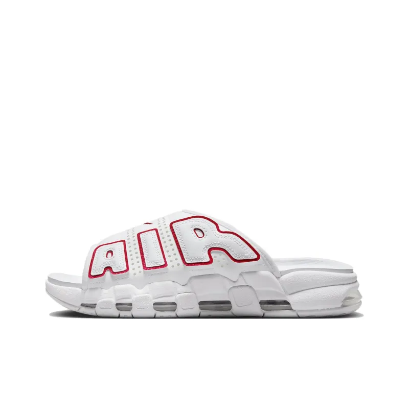 Nike Air More Uptempo Slide 'White Red'-0