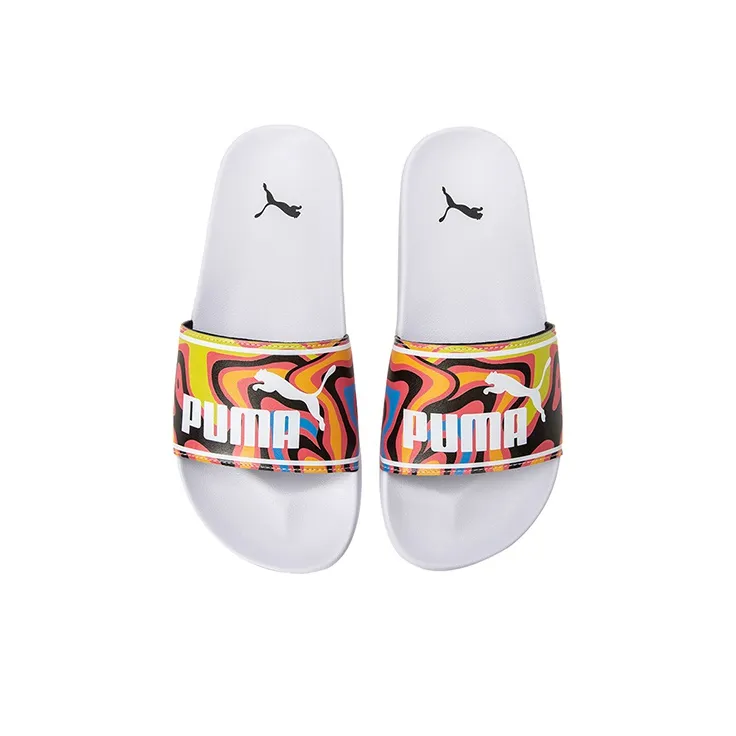 PUMA Leadcat 2.0 Graffiti Slide 'White'-2