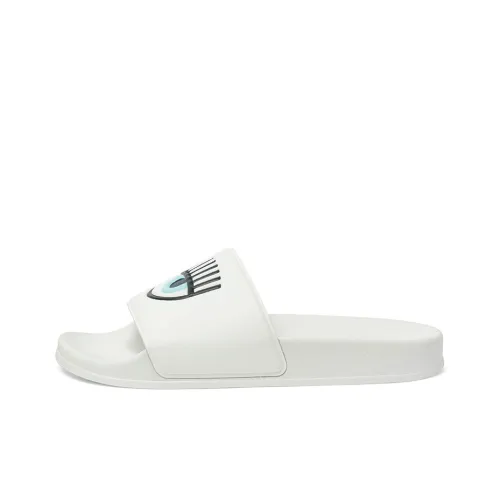 CHIARA FERRAGNI Slide Slippers Women's White