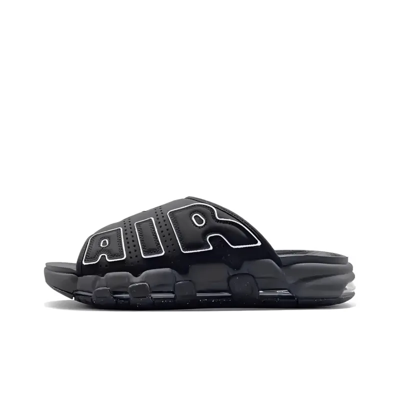 Nike Air More Uptempo Slide 'OG Black White'-0