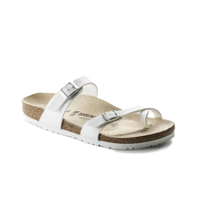 Birkenstock Slide Slippers Unisex White Regular-1