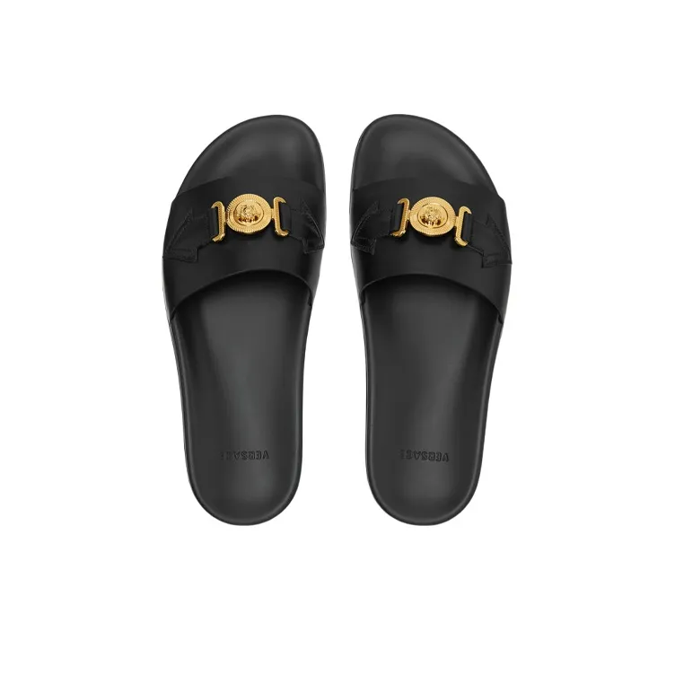 VERSACE Medusa Biggie Slide 'Black'-3