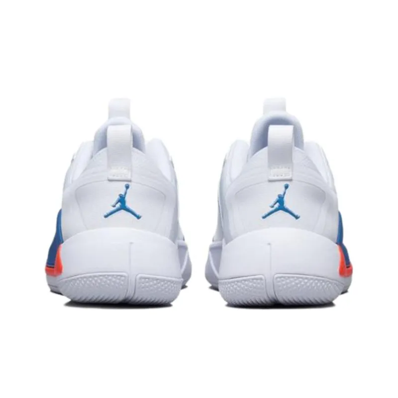 Jordan Delta 1 Speed Tr Cushioning Wear-Resistant Low-Top Running Shoes Men's White Blue-3