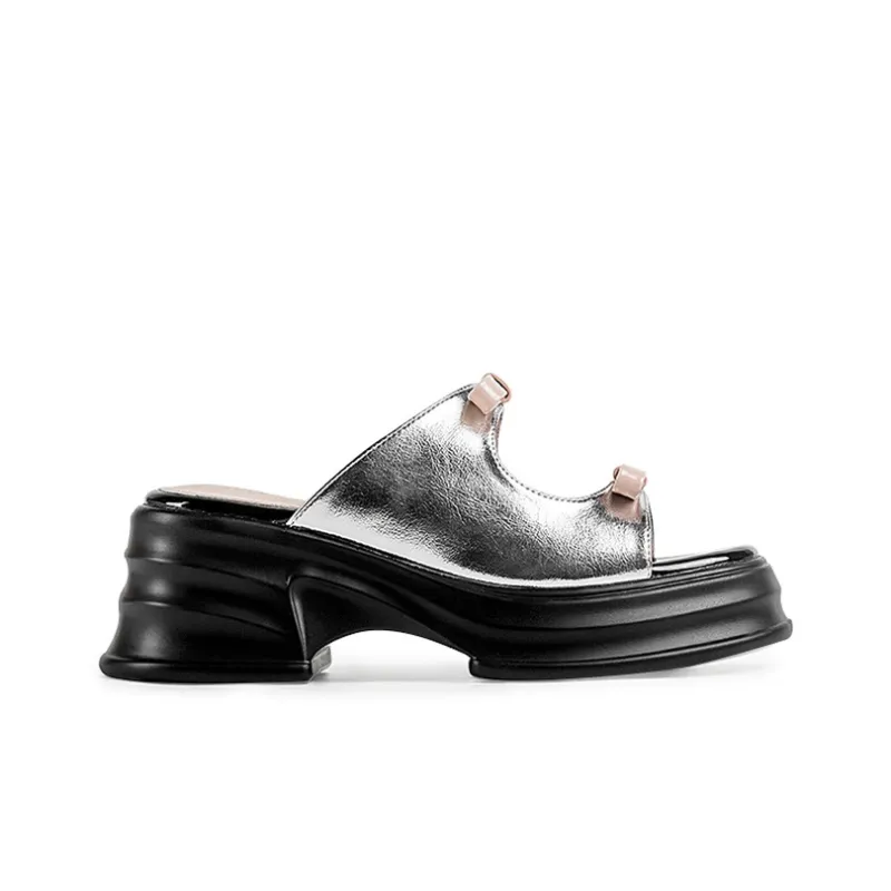 Wonderful Couple Slide Slippers 6.5cm Women's-1