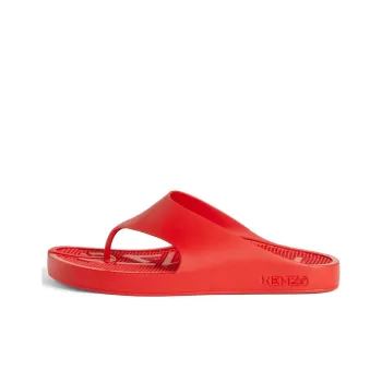 KENZO Slide Slippers Men Red