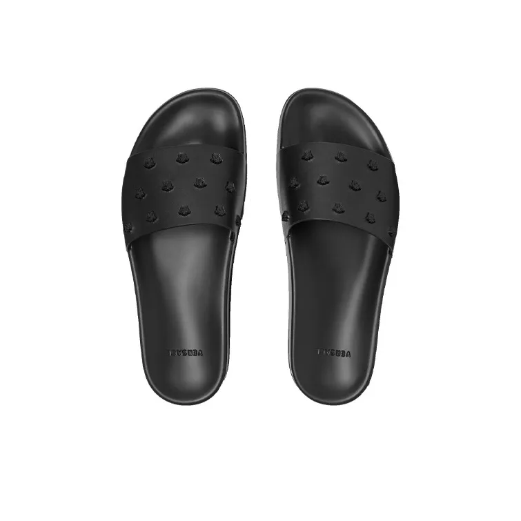 VERSACE Medusa Head Slides Black-2
