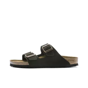 Birkenstock Arizona Soft Footbed Suede Leather Narrow Fit 'Mocha'