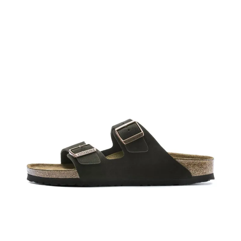 Birkenstock Arizona Soft Footbed Suede Leather Narrow Fit 'Mocha'-0