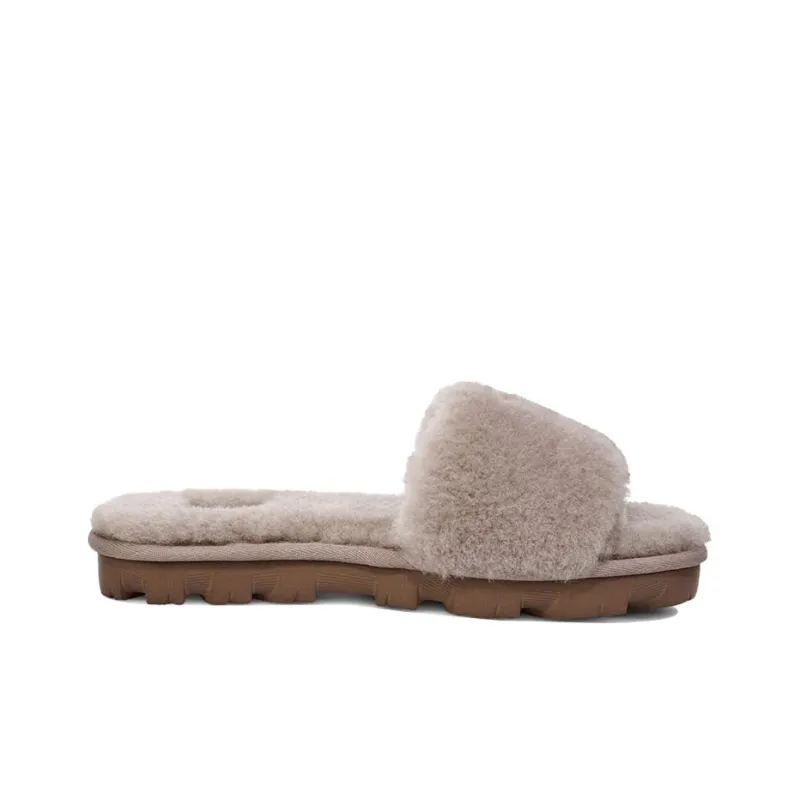 UGG Cozette Slide Fashion Slippers Women's Oyster Color-1