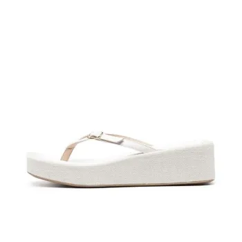 Jacquemus Rubber Sole Flip Flops Women's White