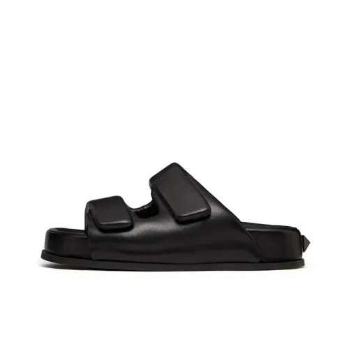 Valentino Slide Slippers Men's Black