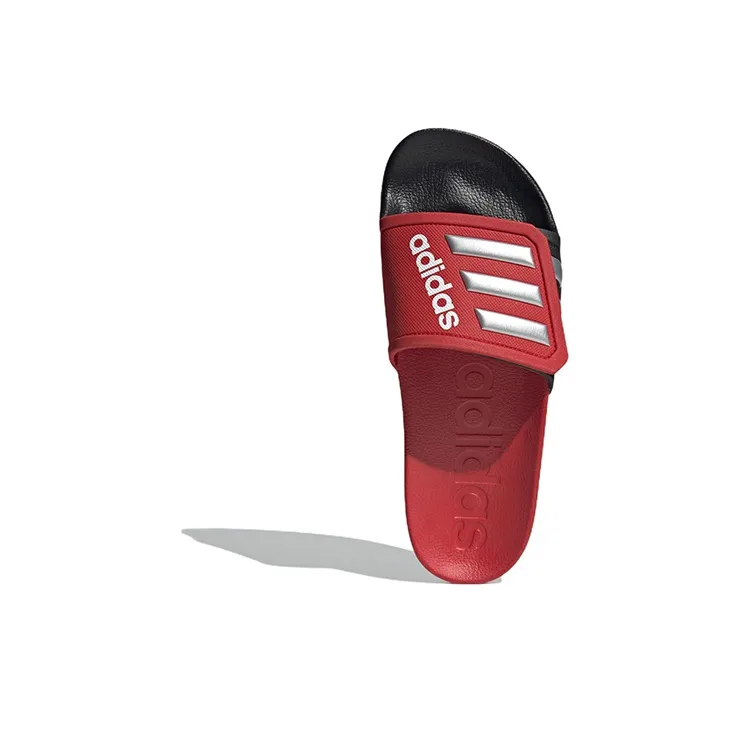 Adilette Adidas Tnd Slide 'Black Vivid Red'-4