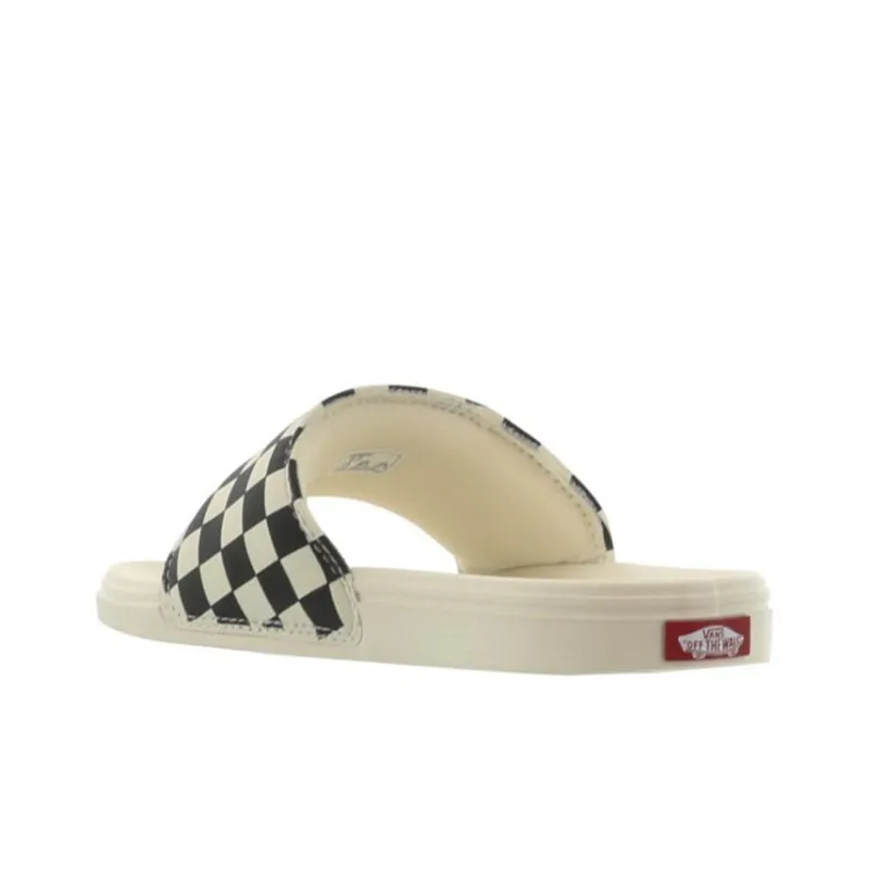 Vans Women's La Costa Slide On 'Checkerboard Marshmallow' Women's-2