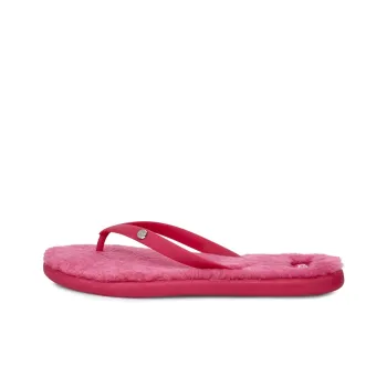 UGG W Fluffie II Stylish Sandals Women's Dark Pink