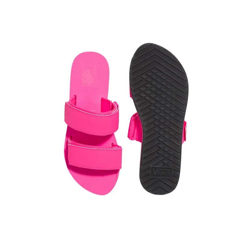 Vans Cayucas Slip-Resistant Slide Slippers Unisex Pink-4