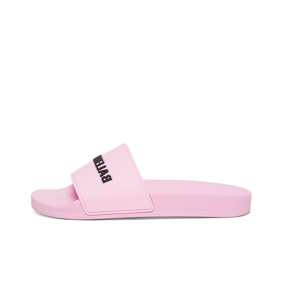 Balenciaga Pool Slides Pink Black Women s POIZON