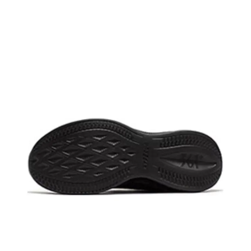 361° Anti-Slip Wear-Resistant Low-Top Running Shoes Men's Obsidian Black-3