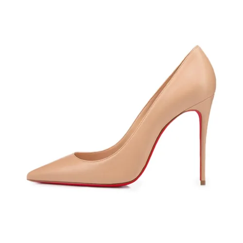 Christian Louboutin Kate 100mm Pump Nude Nappa Leather