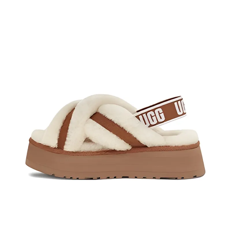 UGG Disco Cross Slides 'Chestnut' Women's-0