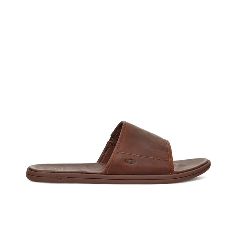UGG Rubber Sole Slide Slippers Men's Tan-1