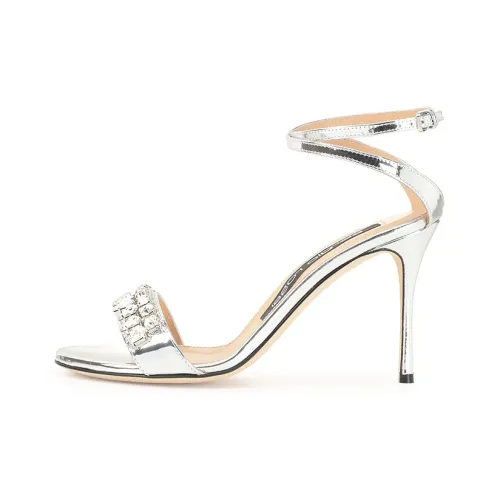 SERGIO ROSSI Godiva 90mm Crystal-embellished Sandals